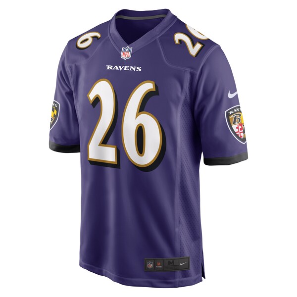 Geno Stone Baltimore Ravens Nike Game Jersey - Purple - Image 2