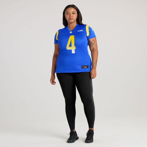 Ahkello Witherspoon Los Angeles Rams Nike Women's Team Game Jersey - Royal - Image 5