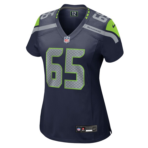 Michael Jerrell Seattle Seahawks Nike Women's Team Game Jersey - College Navy - Image 2