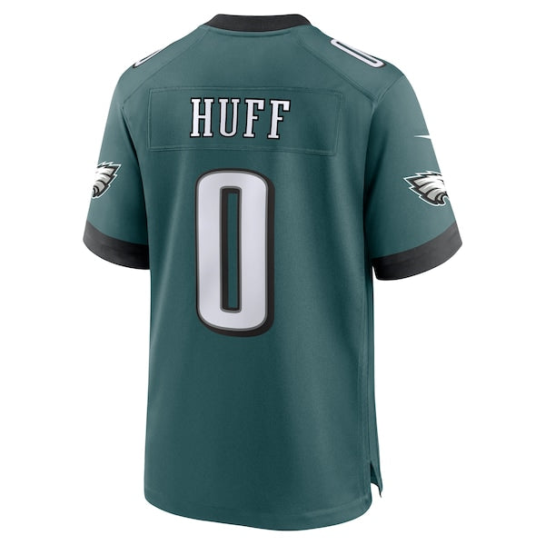 Bryce Huff Philadelphia Eagles Nike Team Game Jersey - Midnight Green - Image 4