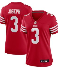 Greg Joseph San Francisco 49ers Nike Women's Team Game Jersey -  Scarlet