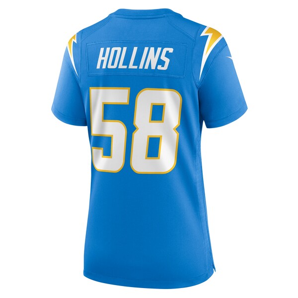 Justin Hollins Los Angeles Chargers Nike Women's Game Jersey - Powder Blue - Image 3
