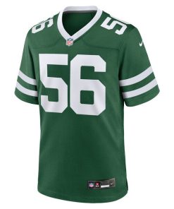 Alternative view of Quincy Williams New York Jets Nike  Game Player Jersey?¨C Legacy Green