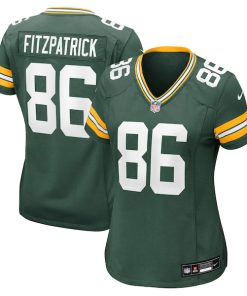 John FitzPatrick Green Bay Packers Nike Women's Team Game Jersey -  Green