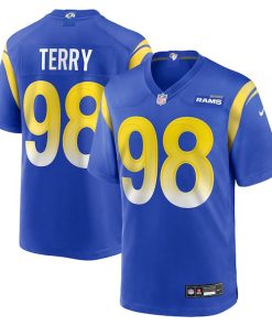 Da'Jon Terry Los Angeles Rams Nike Team Game Jersey -  Royal