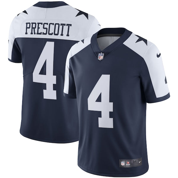 Dak Prescott Dallas Cowboys Nike Alternate Vapor Limited Jersey - Navy/White - Image 2