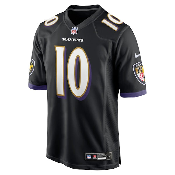DeAndre Hopkins Baltimore Ravens Nike Alternate Game Jersey - Black - Image 2