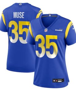Nick Muse Los Angeles Rams Nike Women's Team Game Jersey -  Royal