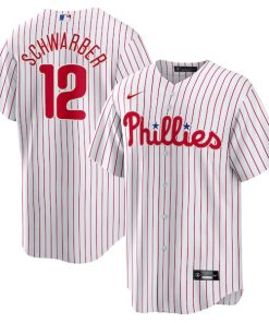 Kyle Schwarber Philadelphia Phillies Nike Replica Player Jersey - White