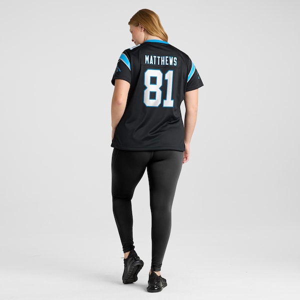 Jordan Matthews Carolina Panthers Nike Women's Game Jersey - Black - Image 8