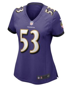 Alternative view of Del'Shawn Phillips Baltimore Ravens Nike Women's Game Player Jersey - Purple