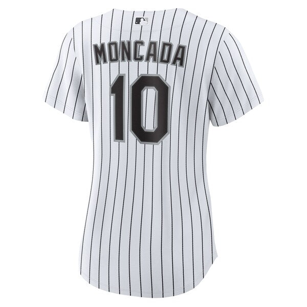 Yo¨¢n Moncada Chicago White Sox Nike Women's Home Replica Player Jersey - White - Image 3