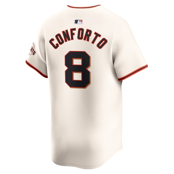 Michael Conforto San Francisco Giants Nike Home Limited Player Jersey?ยจC Cream - Image 3