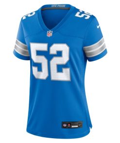 Alternative view of Netane Muti Detroit Lions Nike Women's Game Jersey -  Blue