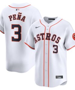 Jeremy Pe?a Houston Astros Nike Home Limited Player Jersey - White