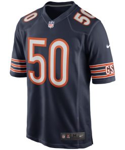 Alternative view of Mike Singletary Chicago Bears Nike Game Retired Player Jersey - Navy