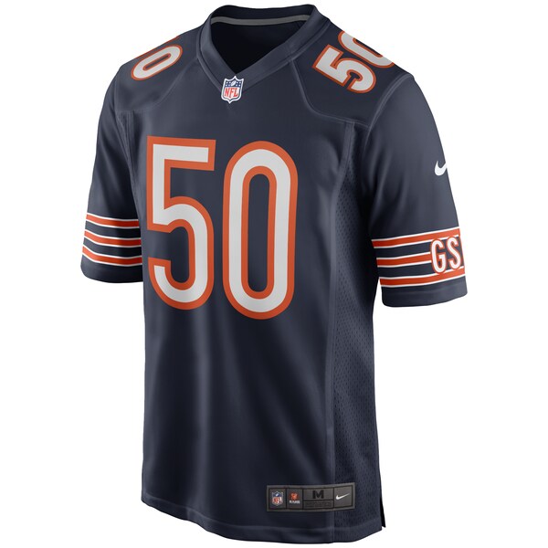 Mike Singletary Chicago Bears Nike Game Retired Player Jersey - Navy - Image 2