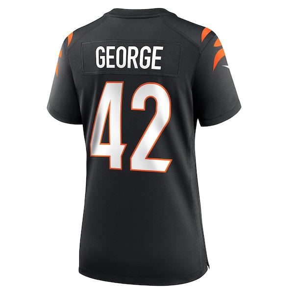 Allan George Cincinnati Bengals Nike Women's Game Player Jersey - Black - Image 3
