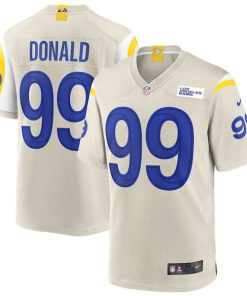 Aaron Donald Los Angeles Rams Nike Game Jersey - Bone/White