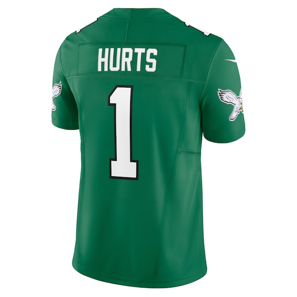 Jalen Hurts Philadelphia Eagles Nike Vapor F.U.S.E. Limited Jersey - Kelly Green/Black/Green/White - Image 4