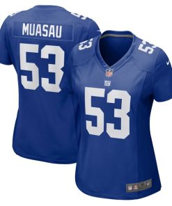 Alternative view of Darius Muasau New York Giants Nike Women's  Game Jersey -  Royal
