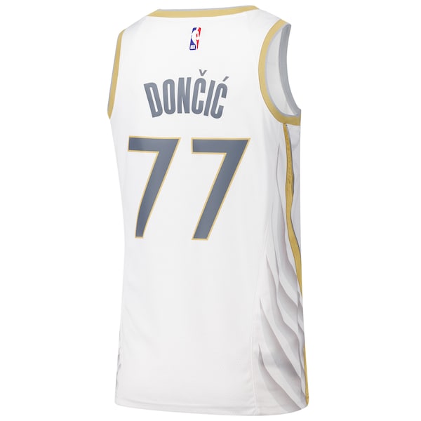 Dallas Mavericks Nike Swingman Player Jersey - City Edition - White - Image 3