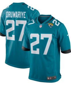 Amani Oruwariye Jacksonville Jaguars Nike  Game Jersey -  Teal