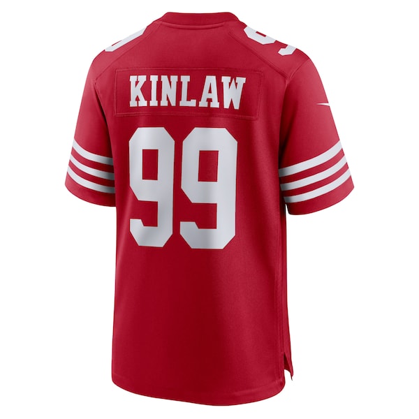 Javon Kinlaw San Francisco 49ers Nike Team Player Game Jersey - Scarlet - Image 4