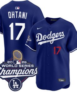 Shohei Ohtani Los Angeles Dodgers Nike Youth 2025 World Series Champions Limited Jersey - Royal