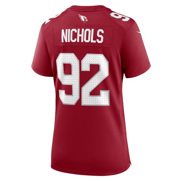 Bilal Nichols Arizona Cardinals Nike Women's Game Jersey - Cardinal - Image 4