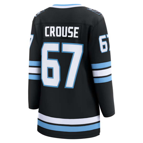 Lawson Crouse Utah Mammoth Women's Home Breakaway Player Jersey - Black - Image 3