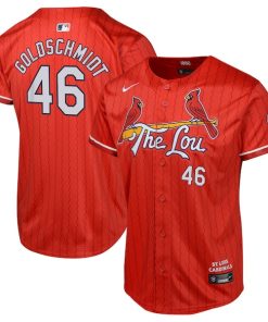 Paul Goldschmidt St. Louis Cardinals Nike Youth 2024 City Connect Limited Player Jersey - Red