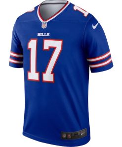 Alternative view of Josh Allen Buffalo Bills Nike Legend Jersey - Royal