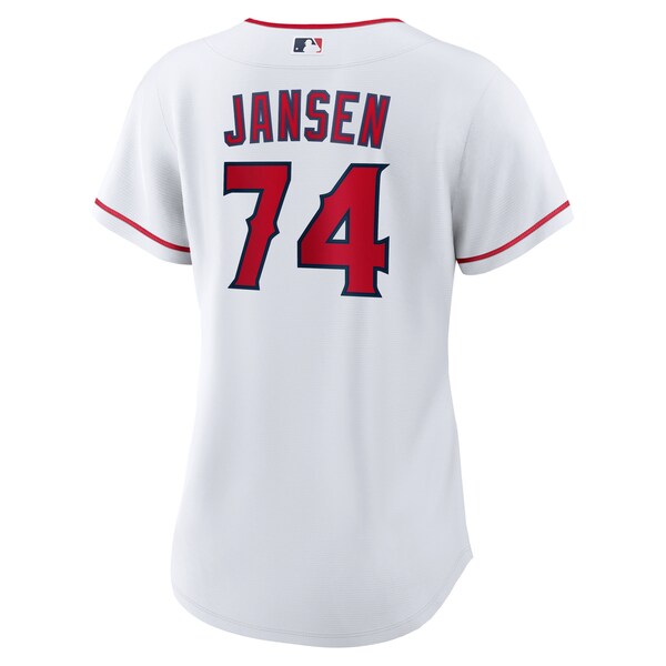 Kenley Jansen Los Angeles Angels Nike Women's Home Replica Jersey - White - Image 3