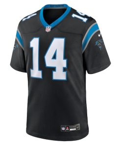 Alternative view of Andy Dalton Carolina Panthers Nike Team Game Jersey - Black