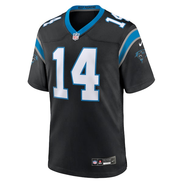 Andy Dalton Carolina Panthers Nike Team Game Jersey - Black - Image 2