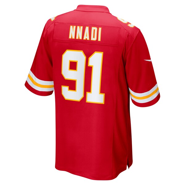 Derrick Nnadi Kansas City Chiefs Nike Game Jersey - Red - Image 3