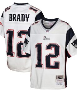 Tom Brady New England Patriots  Youth 2000 Legacy Replica Jersey - White