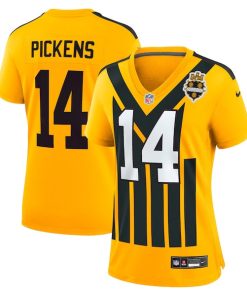 George Pickens Pittsburgh Steelers Nike Women's Alternate 1933 Throwback Game Jersey - Gold