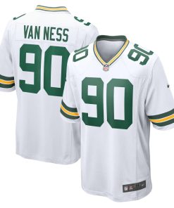 Lukas Van Ness Green Bay Packers Nike  Game Jersey -  White