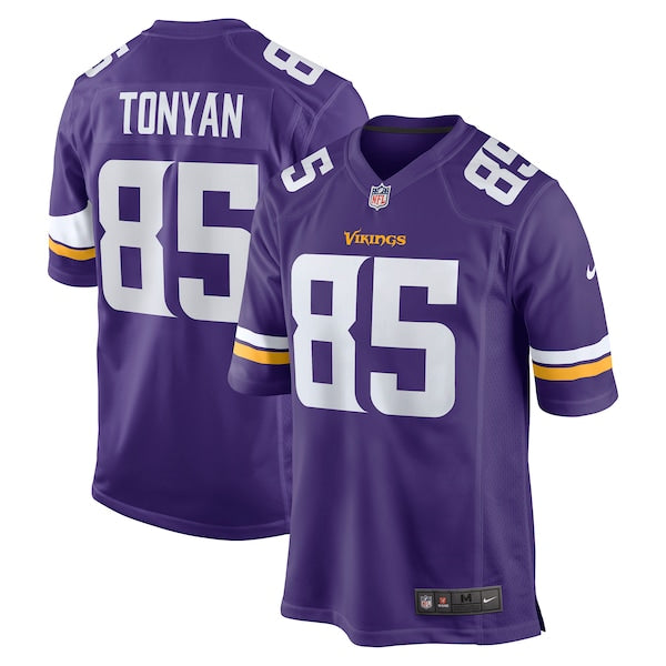 Robert Tonyan Minnesota Vikings Nike Team Game Jersey - Purple