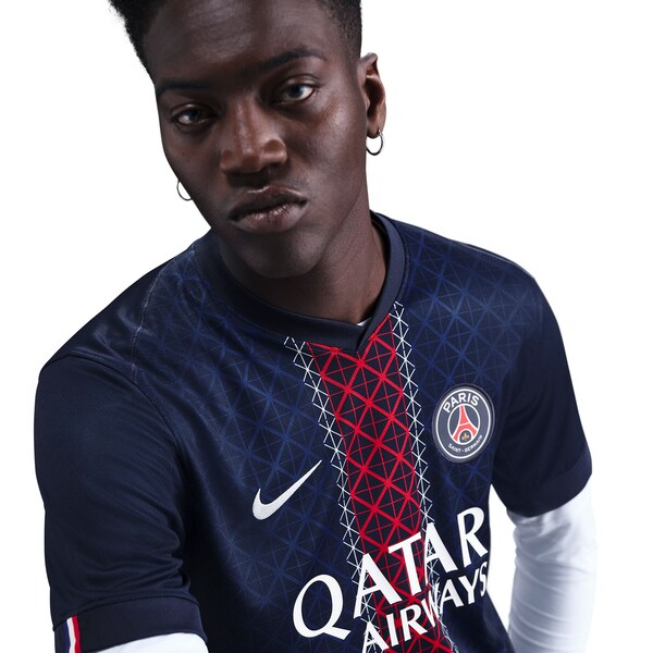 Paris Saint-Germain Nike 2025/26 Home Replica Jersey - Navy - Image 8