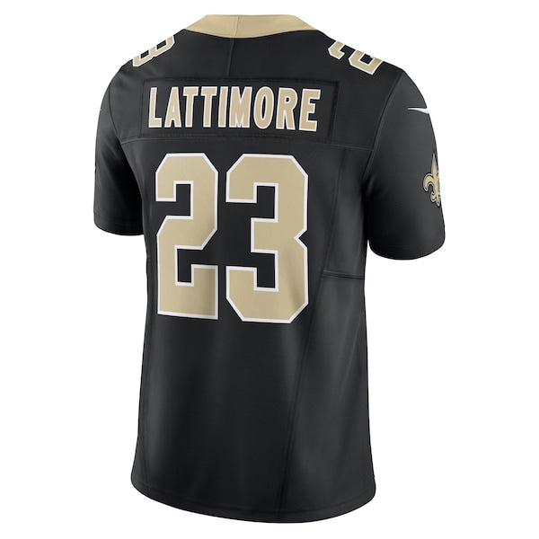 Marshon Lattimore New Orleans Saints Nike Vapor F.U.S.E. Limited Jersey - Black - Image 3