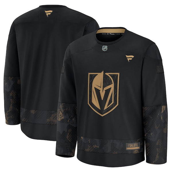 Vegas Golden Knights 2024 Military Appreciation Practice Jersey - Black