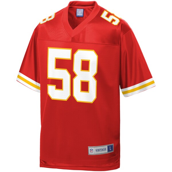 Derrick Thomas Kansas City Chiefs NFL Pro Line Retired Player Replica Jersey - Red - Image 2