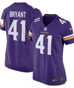 Austin Bryant Minnesota Vikings Nike Women's  Game Jersey -  Purple