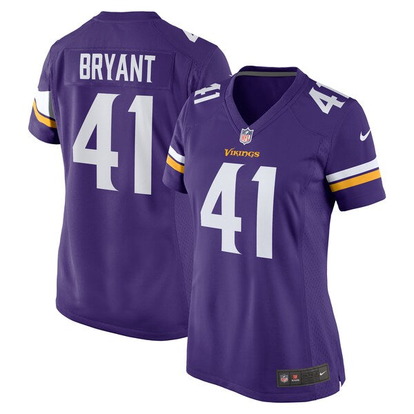 Austin Bryant Minnesota Vikings Nike Women's Game Jersey - Purple