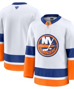 Alternative view of New York Islanders  Away Premium Jersey - White/Royal