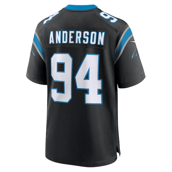 Henry Anderson Carolina Panthers Nike Team Game Jersey - Black - Image 3