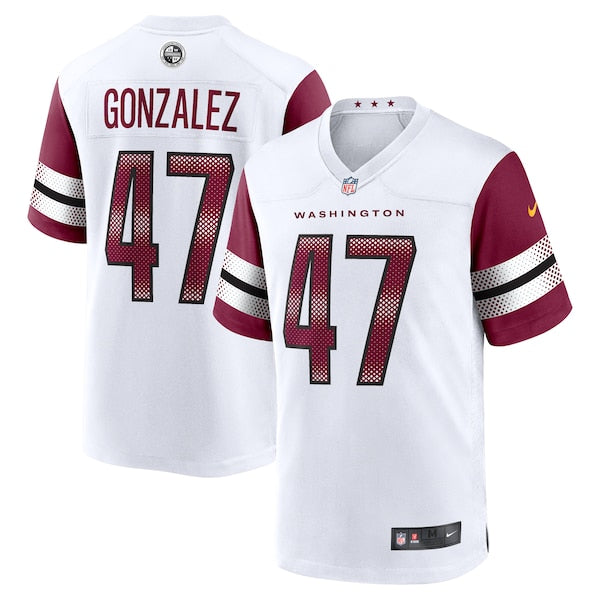 Zane Gonzalez Washington Commanders Nike Game Jersey - White